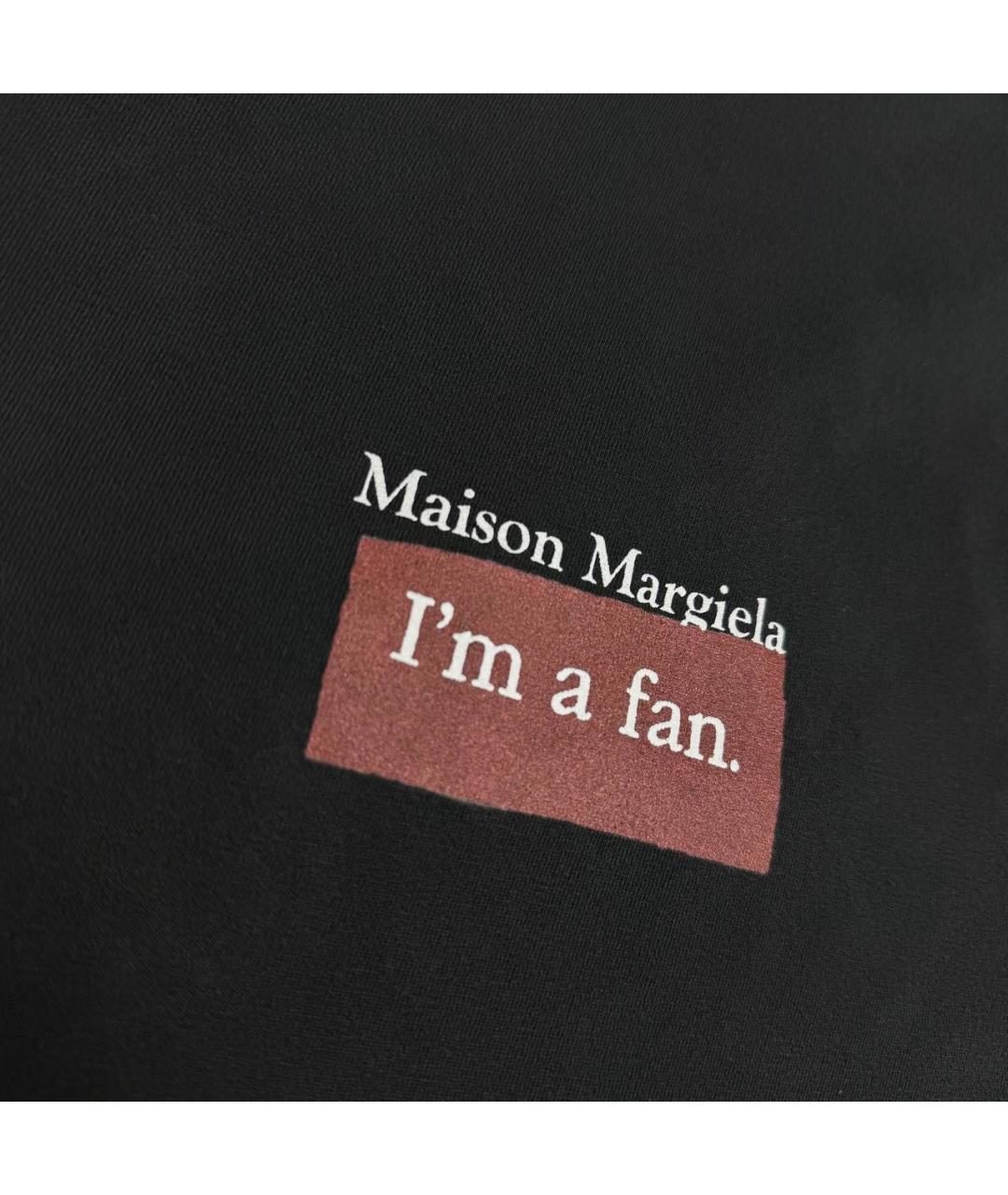 MAISON MARGIELA Серая хлопковая футболка, фото 4