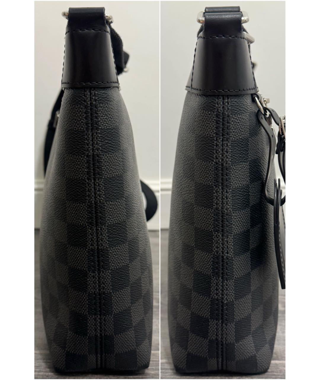 LOUIS VUITTON Черная сумка на плечо, фото 4