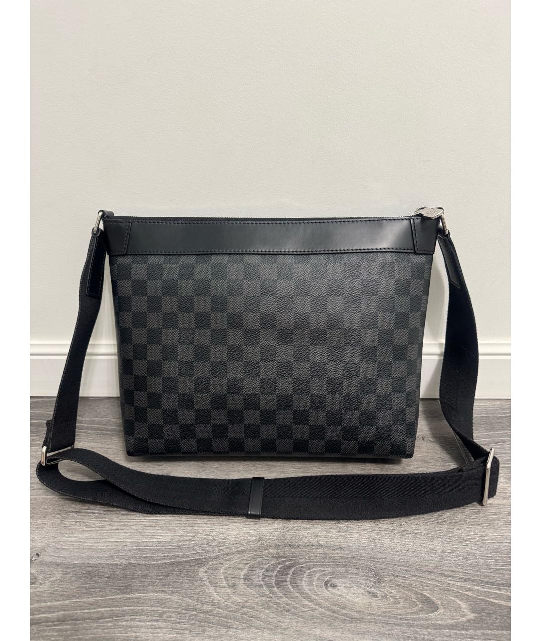 LOUIS VUITTON Черная сумка на плечо, фото 2