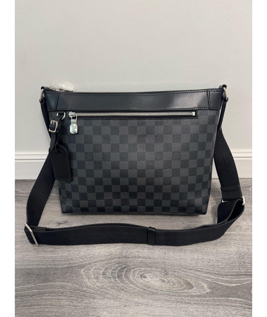 LOUIS VUITTON Черная сумка на плечо, фото 9
