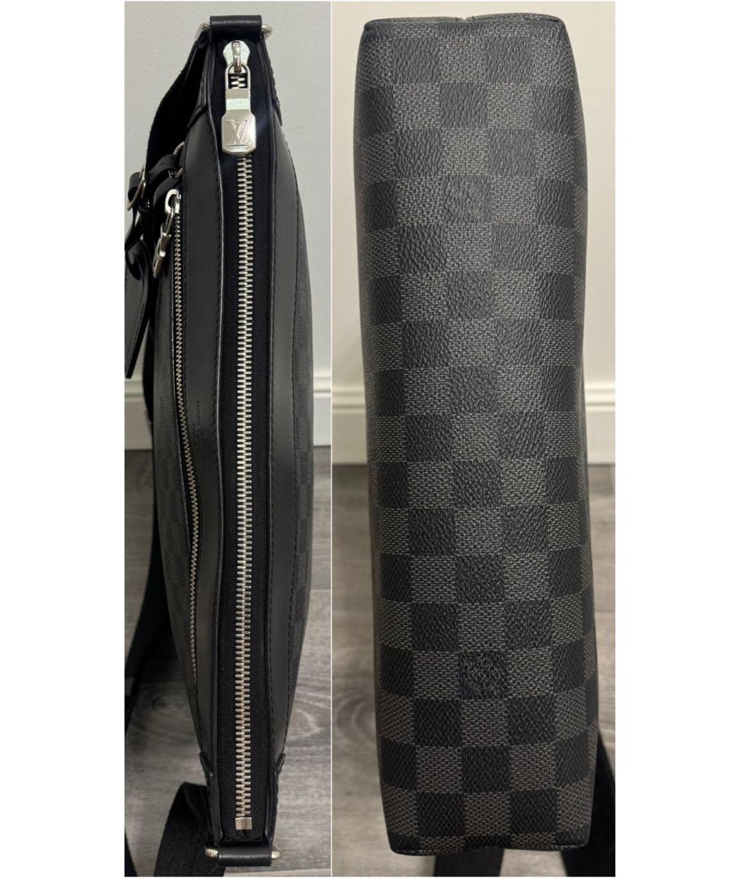 LOUIS VUITTON Черная сумка на плечо, фото 3