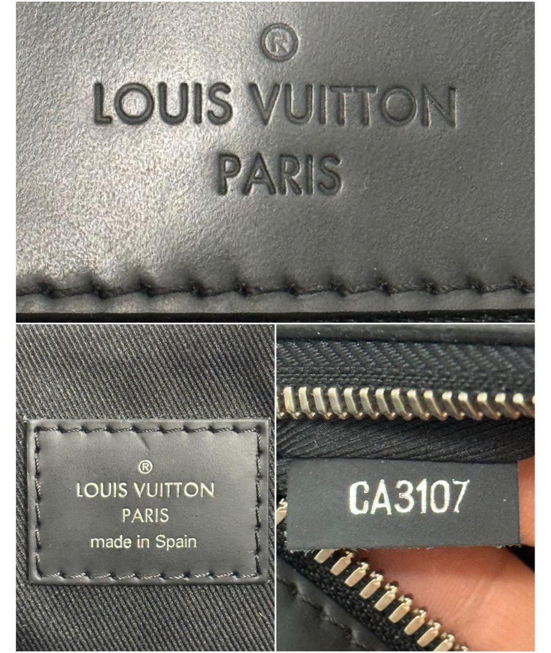 LOUIS VUITTON Черная сумка на плечо, фото 6