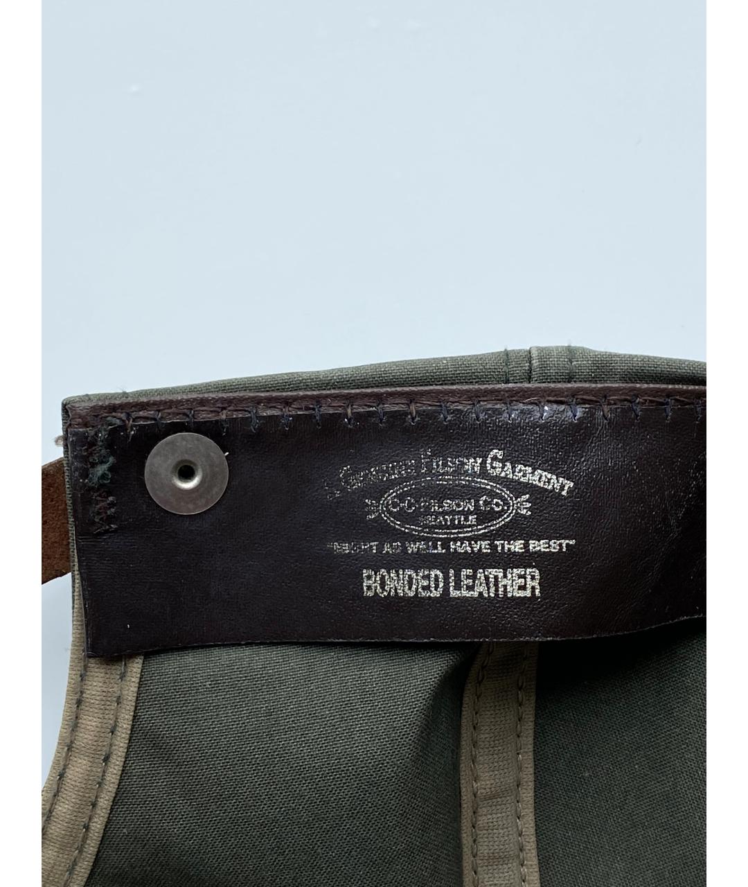 FILSON Хаки хлопковая кепка/бейсболка, фото 5
