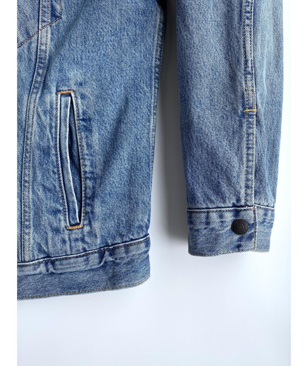 LEVI'S Голубая деним куртка, фото 5