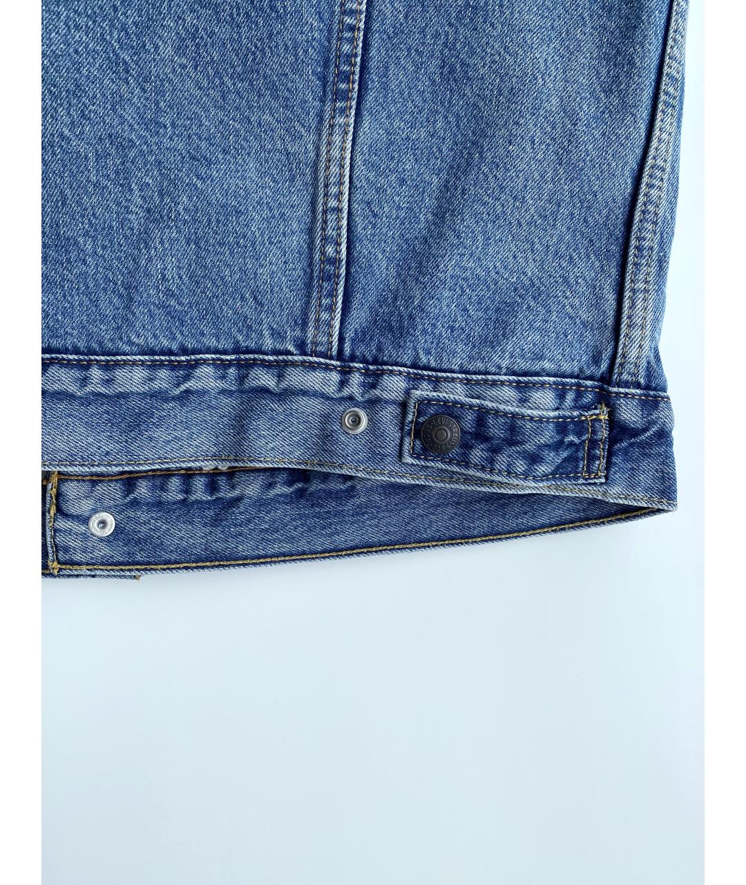 LEVI'S Голубая деним куртка, фото 6