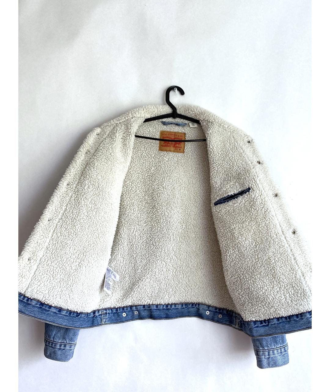 LEVI'S Голубая деним куртка, фото 2