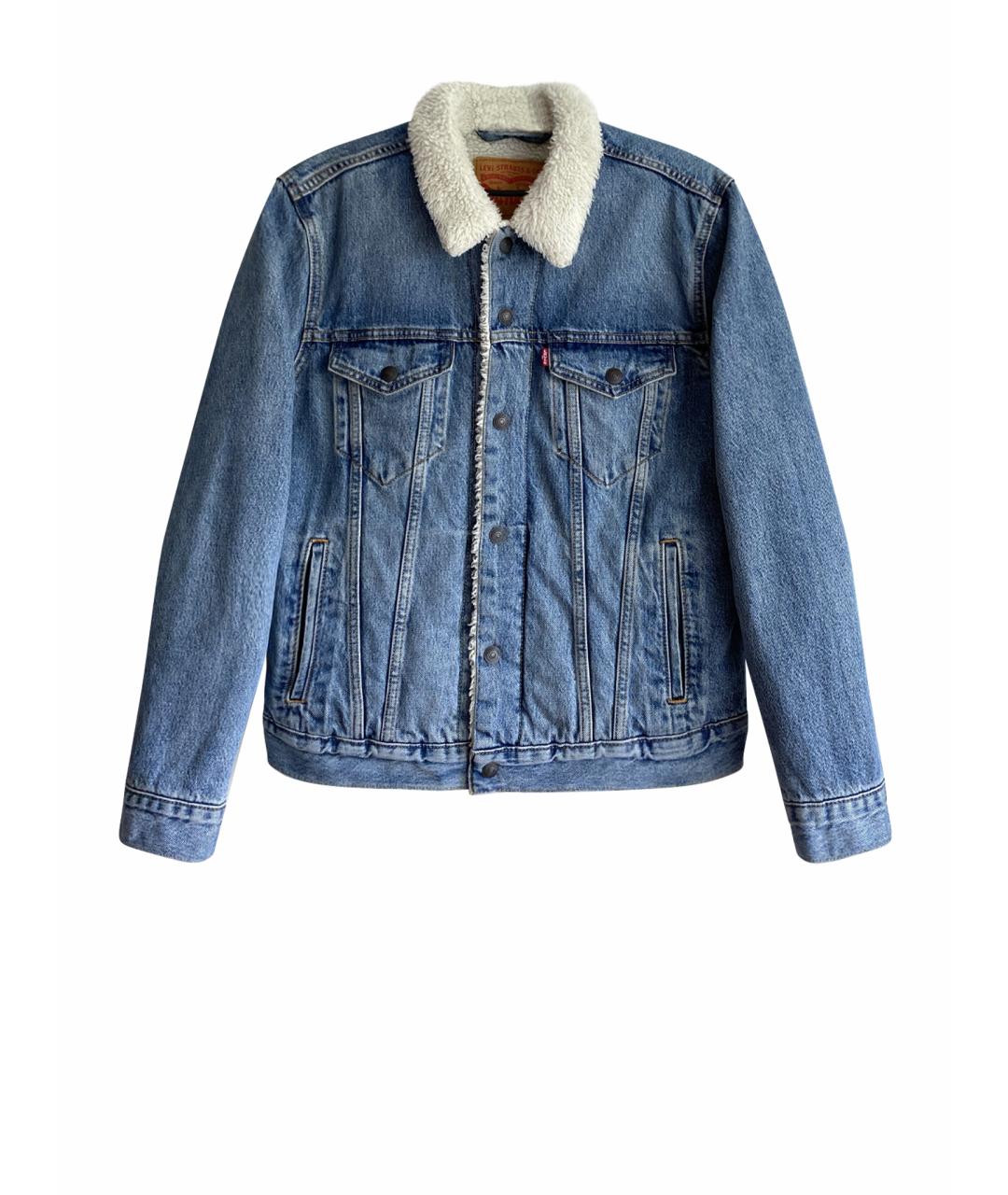 LEVI'S Голубая деним куртка, фото 1