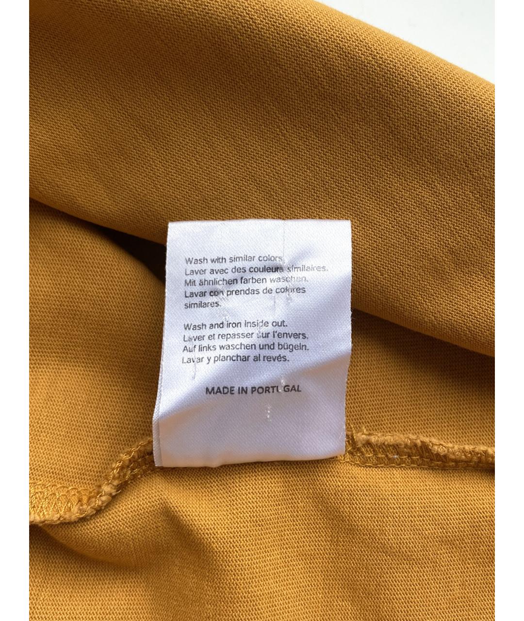 MISSONI Горчичная хлопковая футболка, фото 7