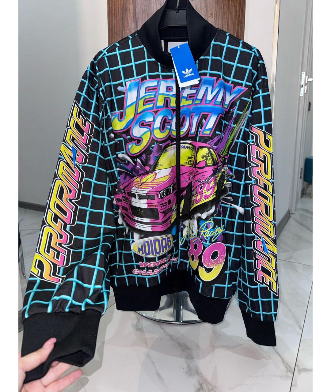 ADIDAS Мульти полиэстеровая куртка, фото 2