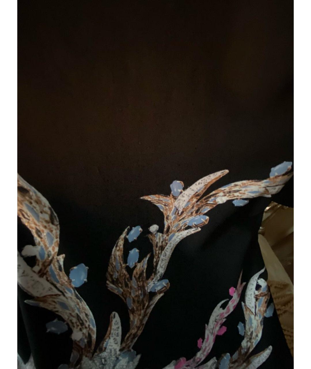 ROBERTO CAVALLI Мульти полиамидовое платье, фото 4