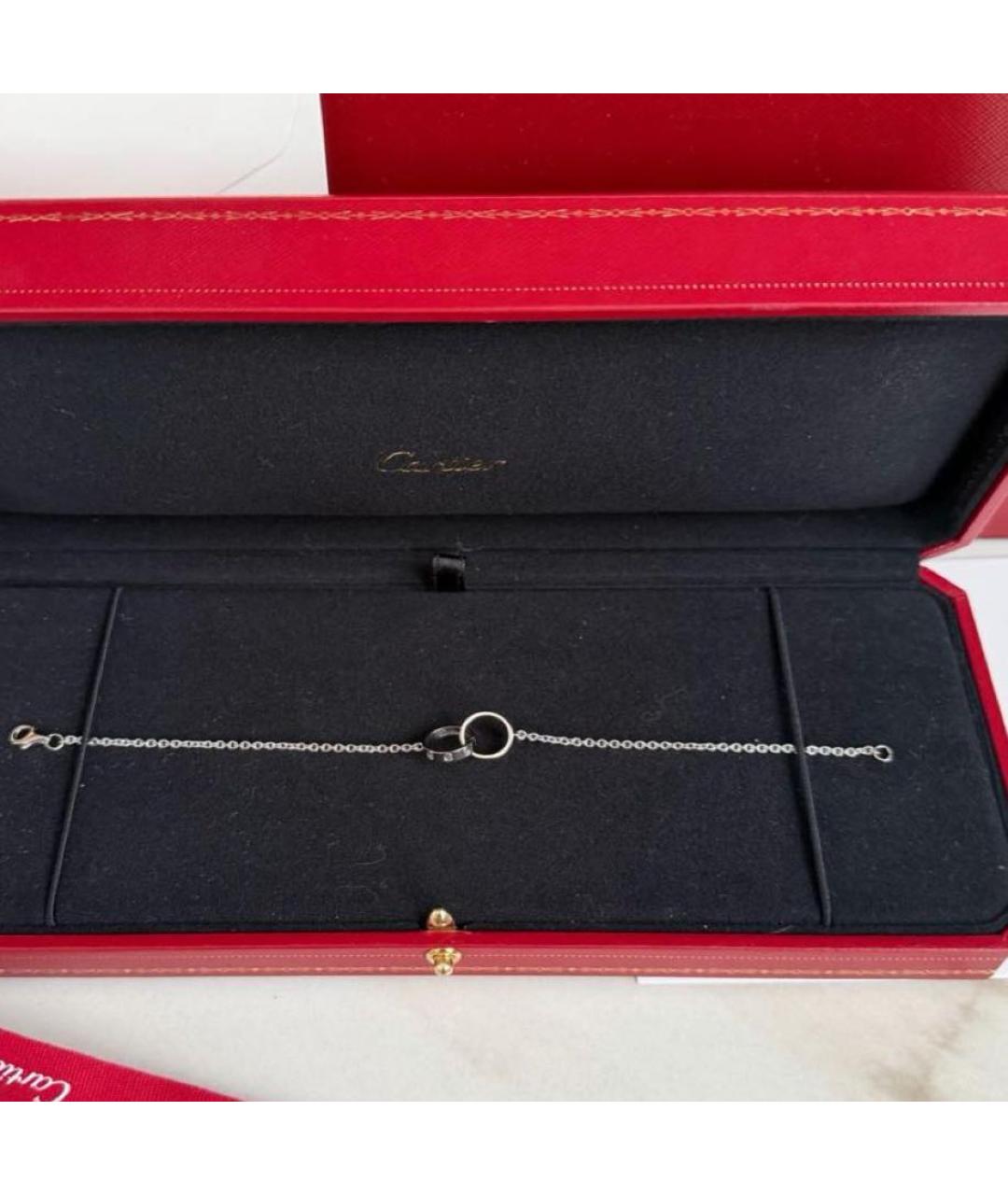 CARTIER Белый браслет из белого золота, фото 6