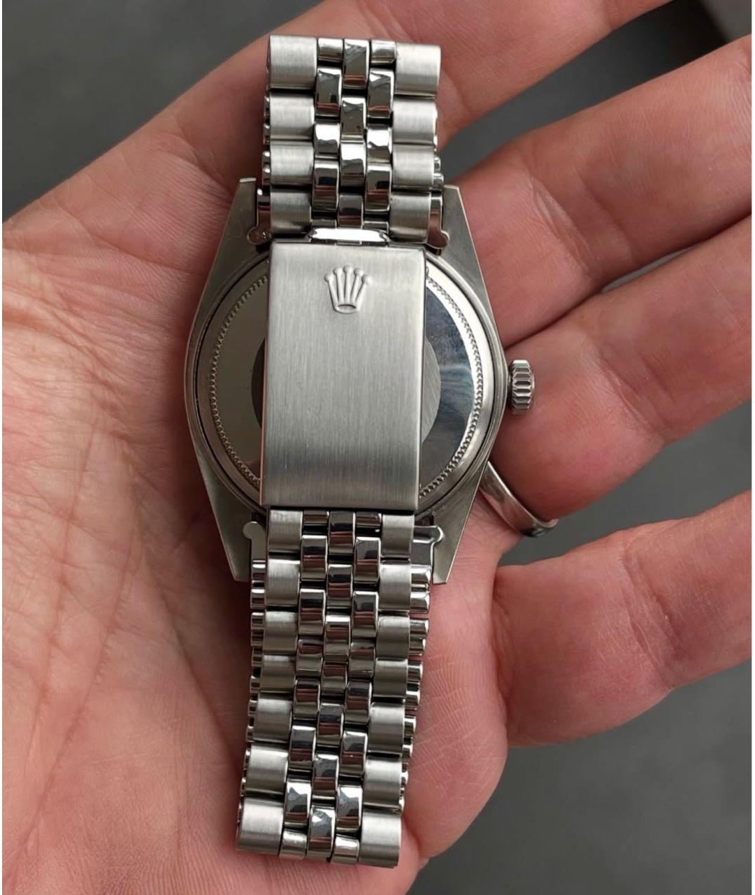 ROLEX Серебряные металлические часы, фото 4