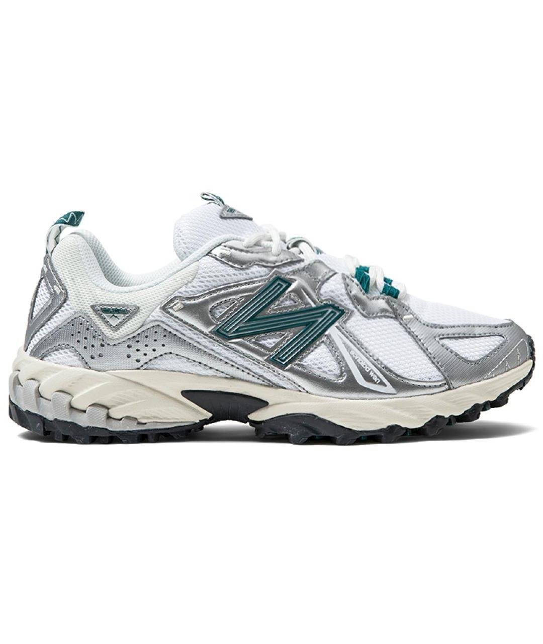 NEW BALANCE Серебряные кроссовки, фото 1