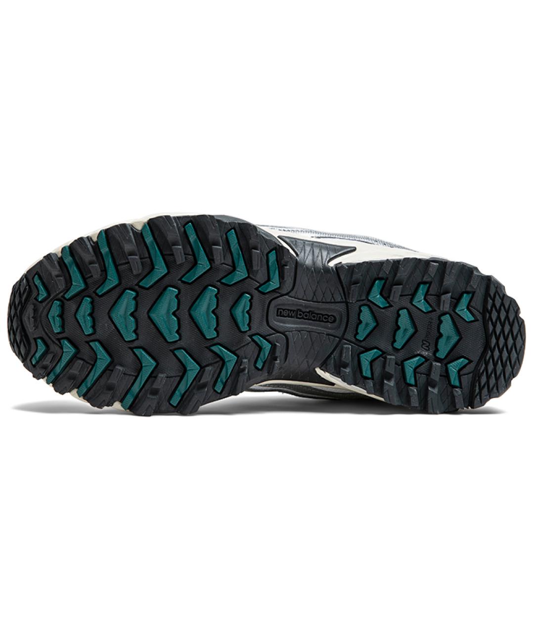 NEW BALANCE Серебряные текстильные кроссовки, фото 5
