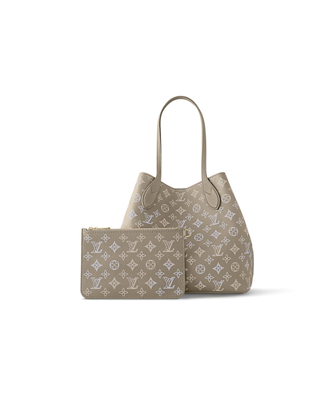 LOUIS VUITTON Серая сумка через плечо, фото 3