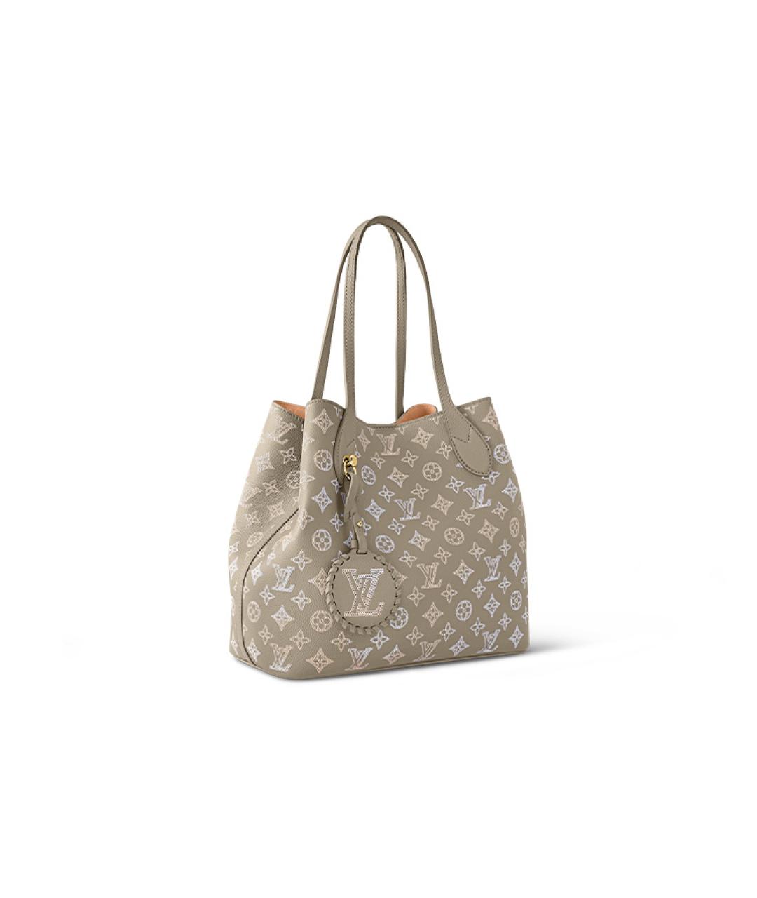 LOUIS VUITTON Серая сумка через плечо, фото 2