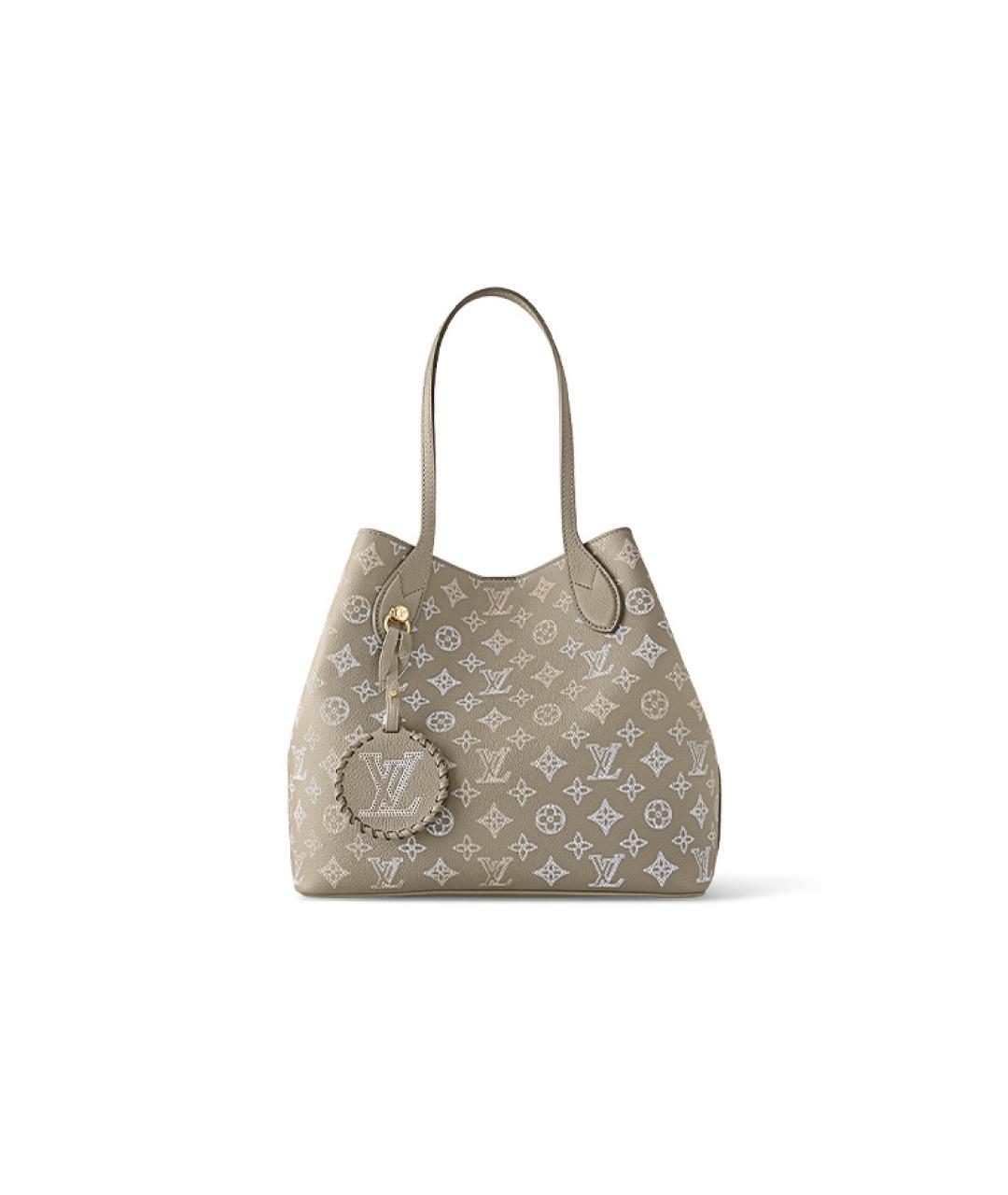 LOUIS VUITTON Серая сумка через плечо, фото 6