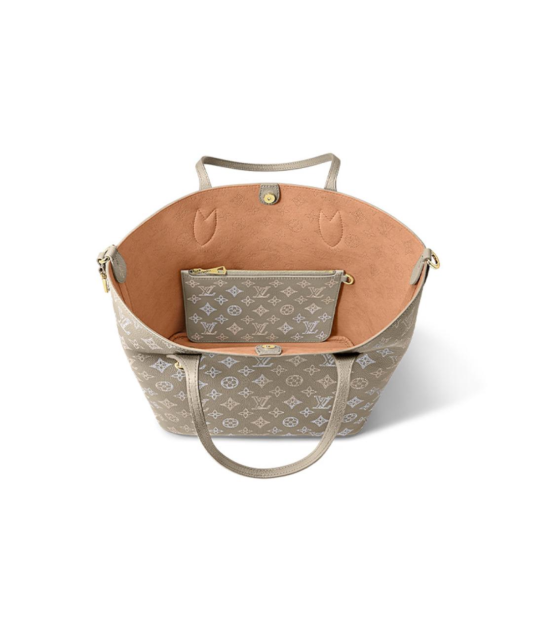 LOUIS VUITTON Серая сумка через плечо, фото 4