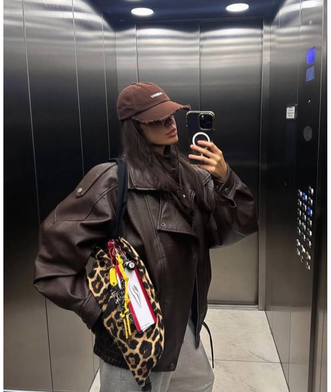 JACQUEMUS Темно-синяя хлопковая кепка, фото 6