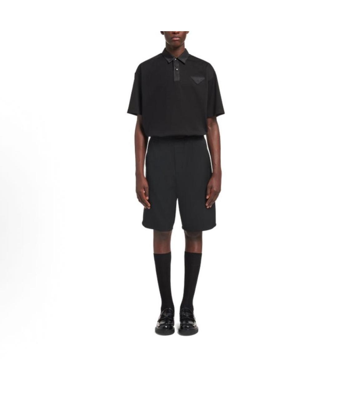 PRADA Черные шорты, фото 2