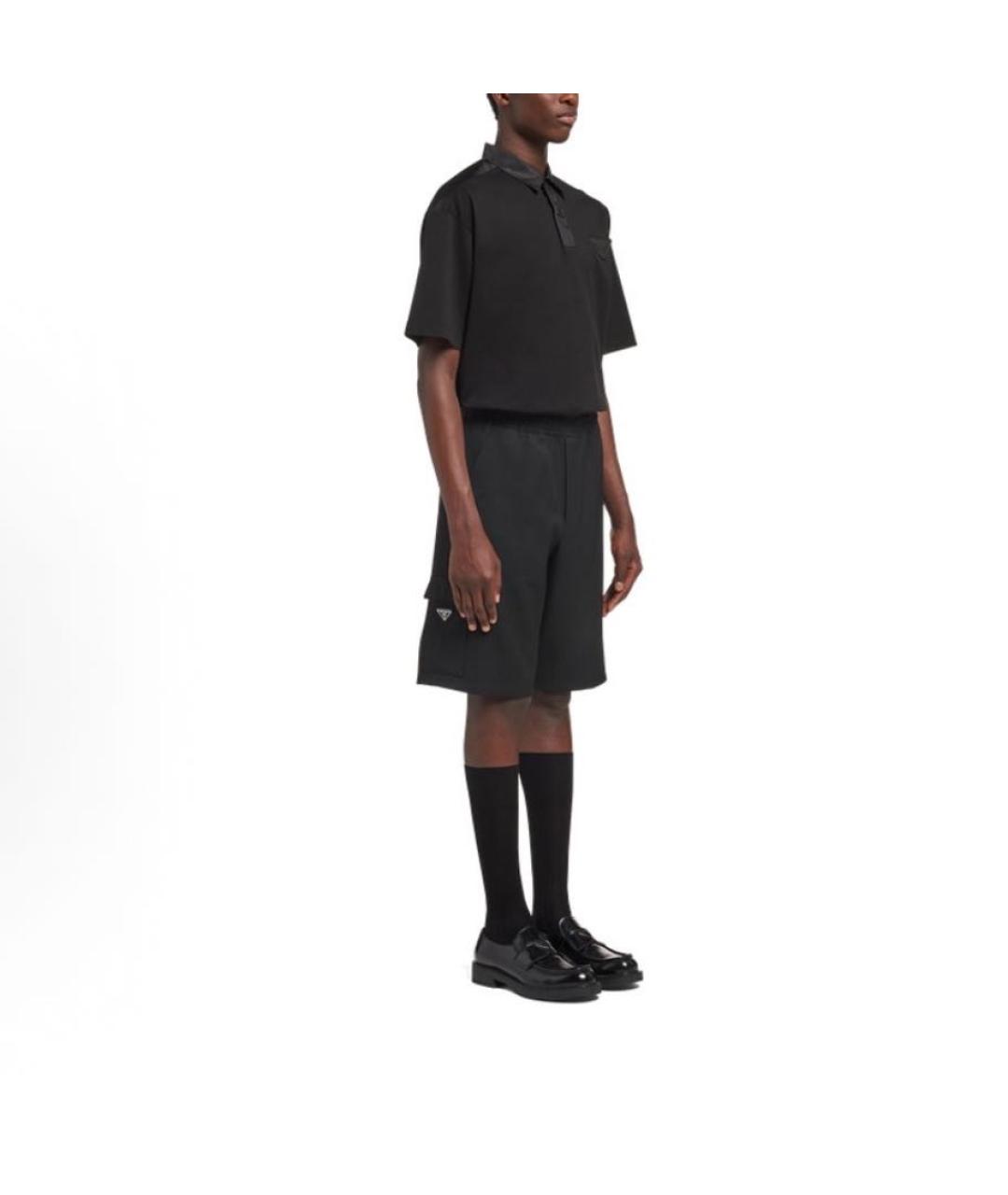 PRADA Черные шорты, фото 4