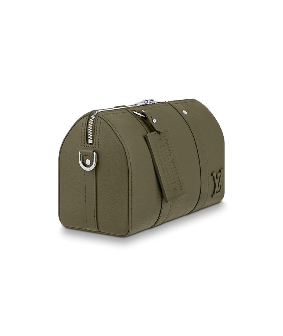 LOUIS VUITTON Зеленая сумка на плечо, фото 3
