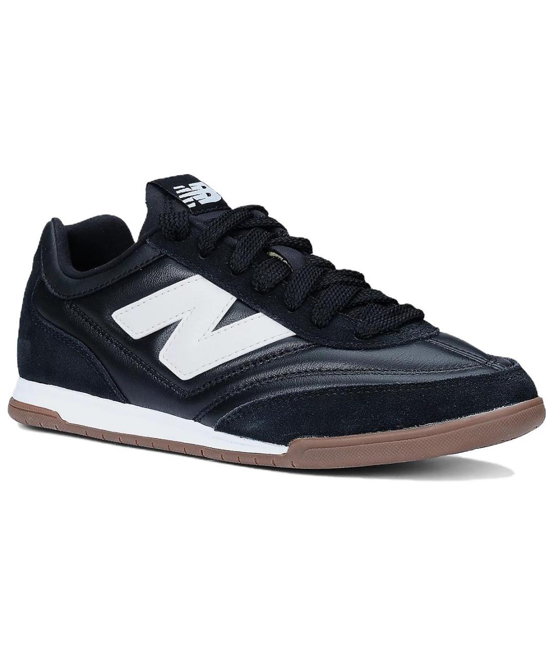 NEW BALANCE Черные кожаные кроссовки, фото 3