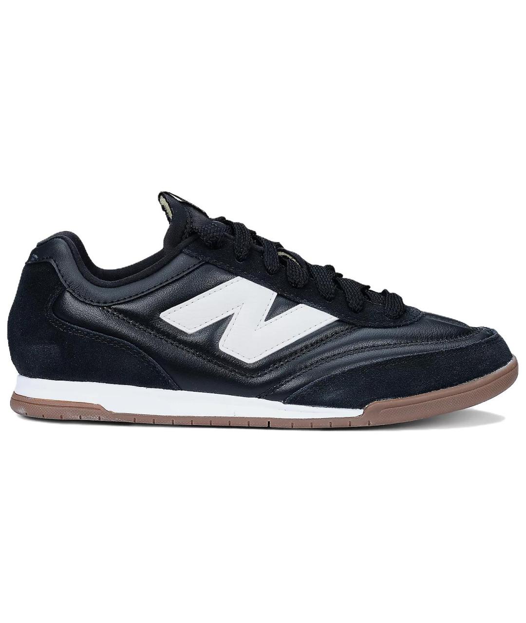 NEW BALANCE Черные кожаные кроссовки, фото 2