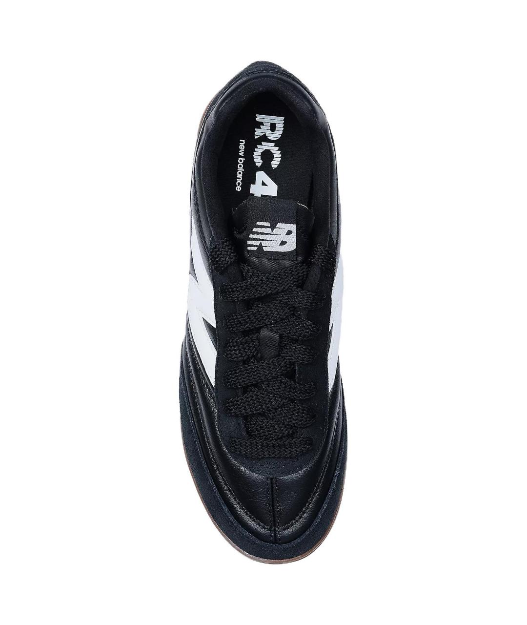 NEW BALANCE Черные кожаные кроссовки, фото 4