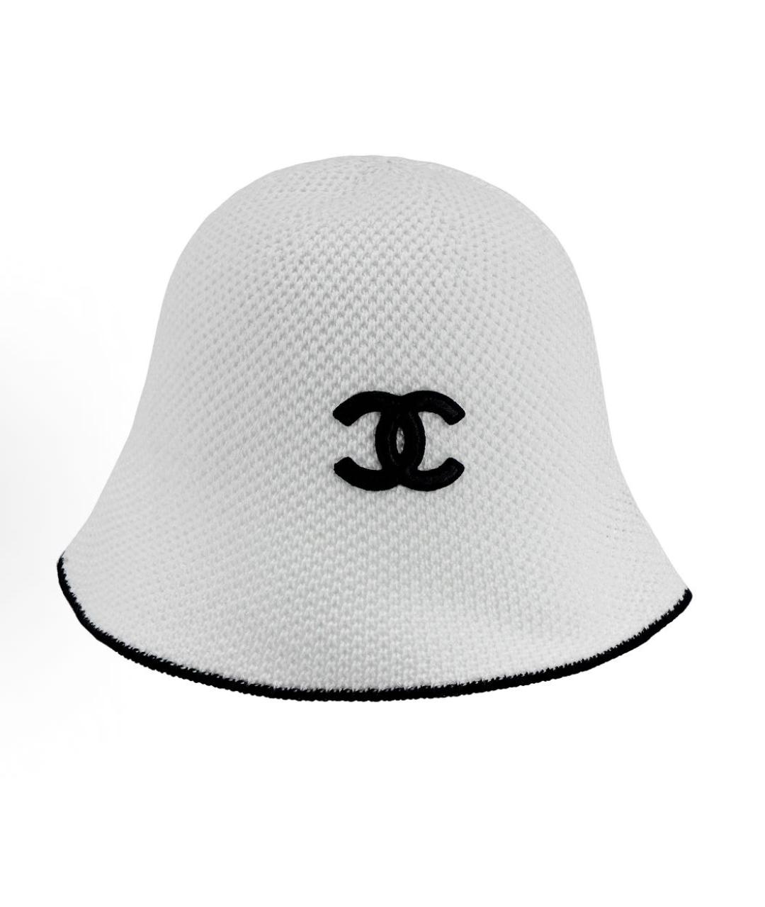 CHANEL Белая панама, фото 7
