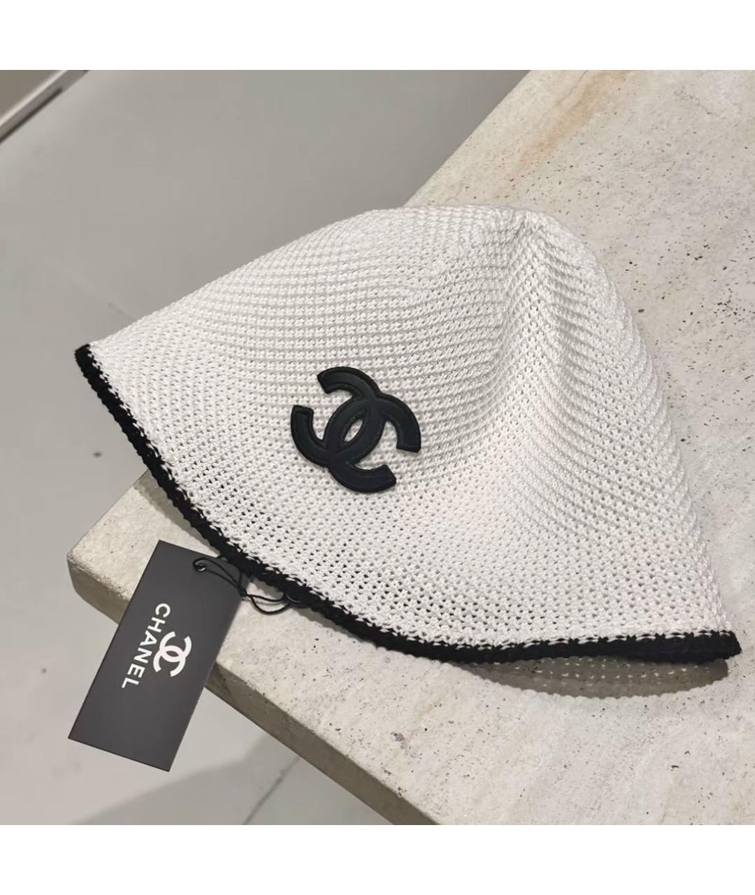 CHANEL Белая панама, фото 5