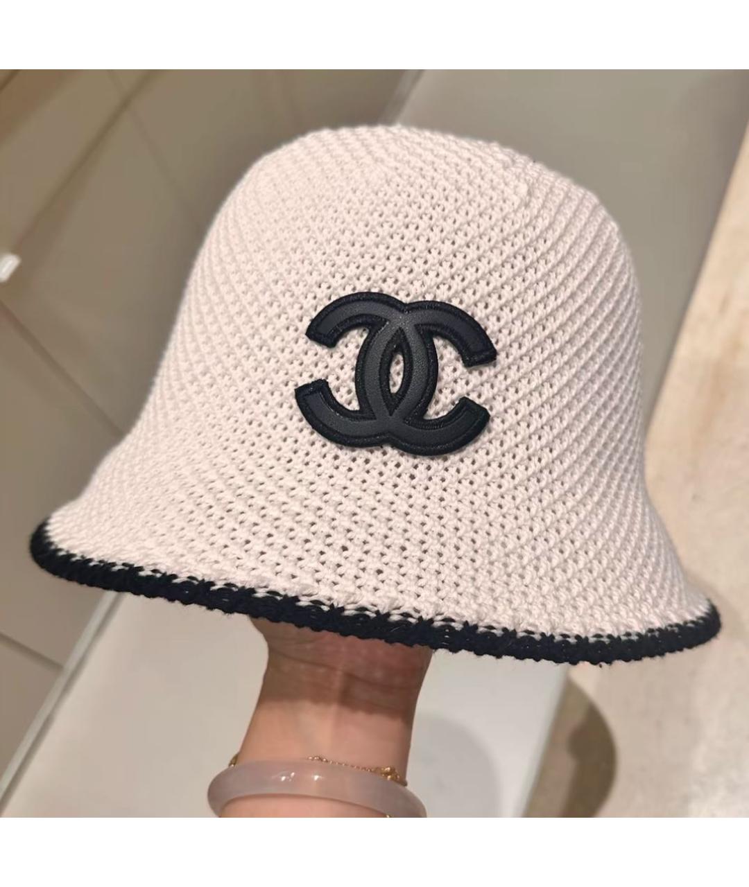 CHANEL Белая панама, фото 4