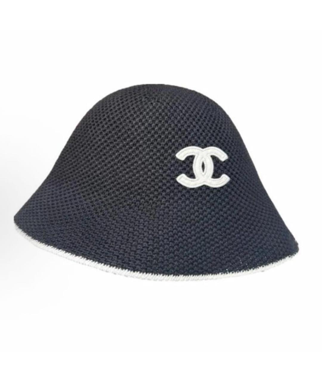 CHANEL Черная панама, фото 6