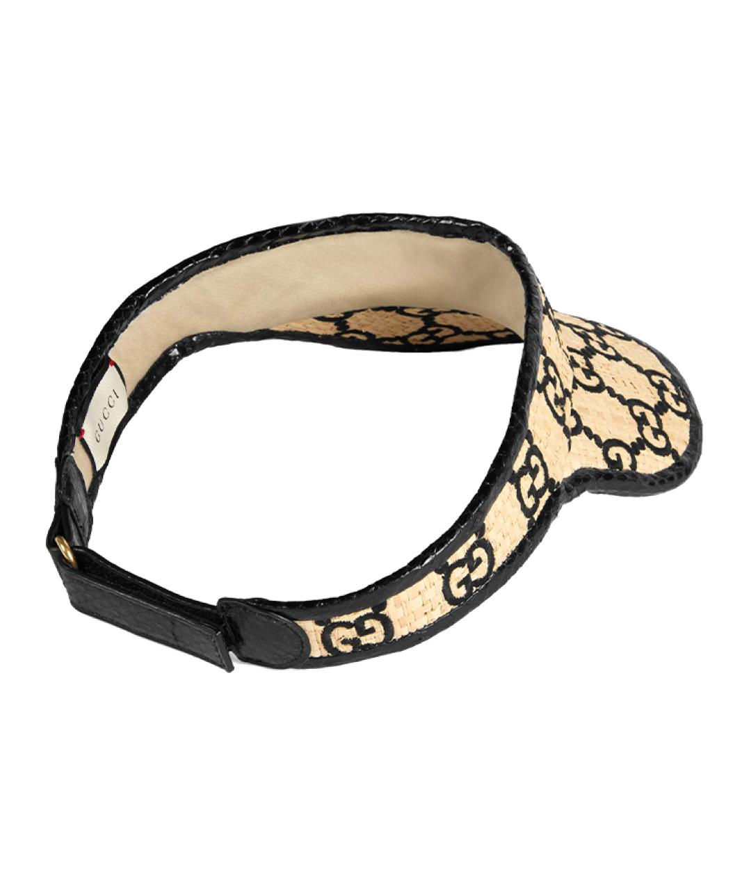 GUCCI Бежевая кепка, фото 3