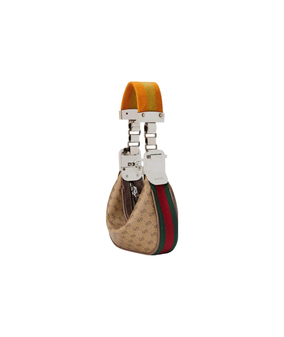 GUCCI Коричневая сумка через плечо, фото 3