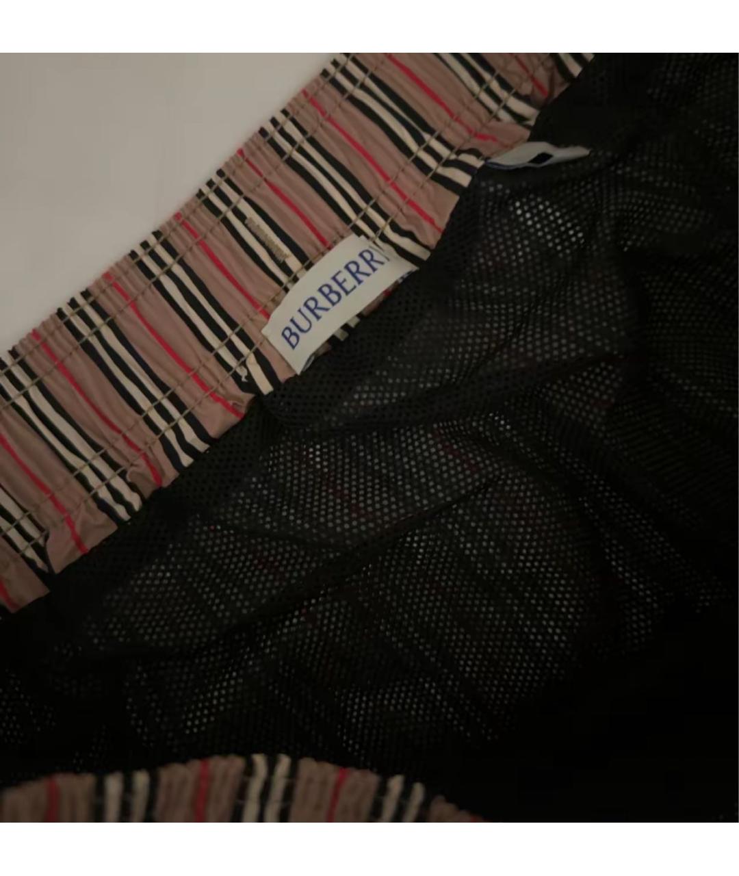 BURBERRY Бежевые шорты, фото 8
