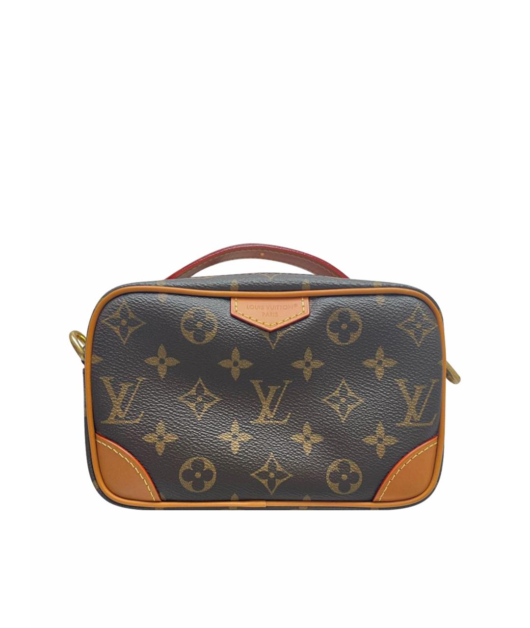 LOUIS VUITTON Коричневая сумка через плечо, фото 1