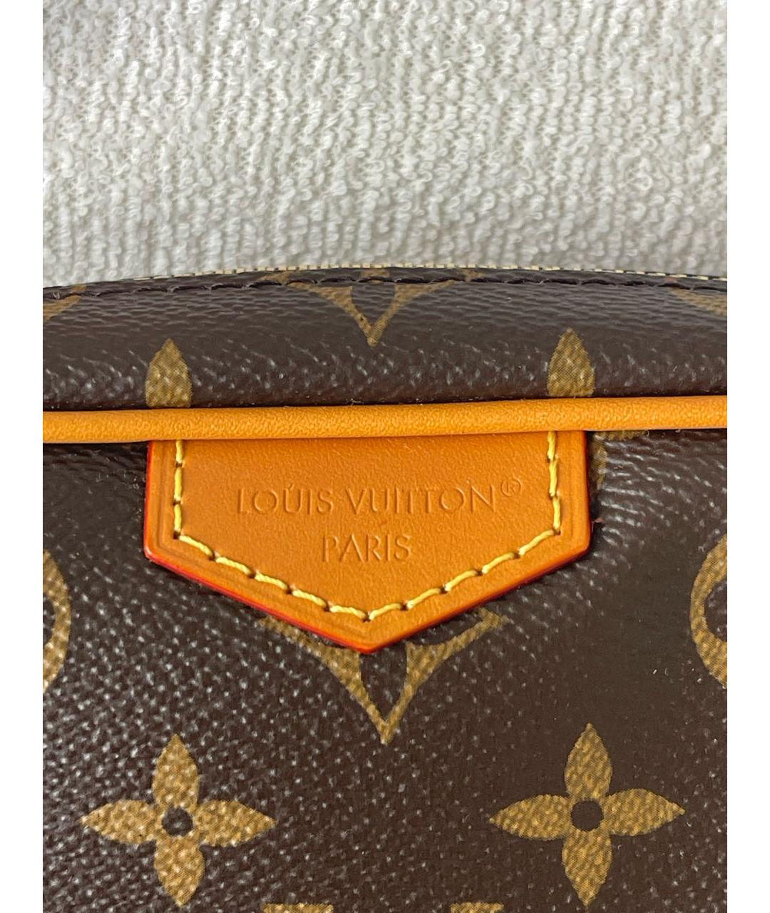 LOUIS VUITTON Коричневая сумка через плечо, фото 7