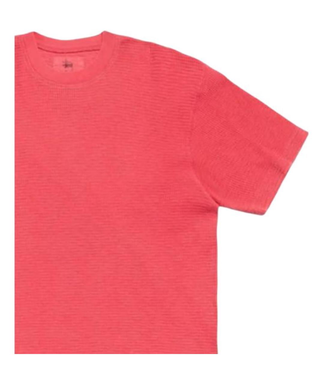 STUSSY Красная футболка, фото 3