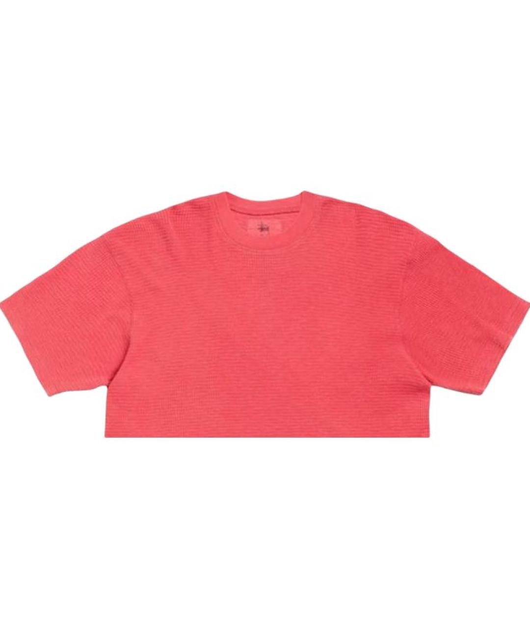 STUSSY Красная футболка, фото 5
