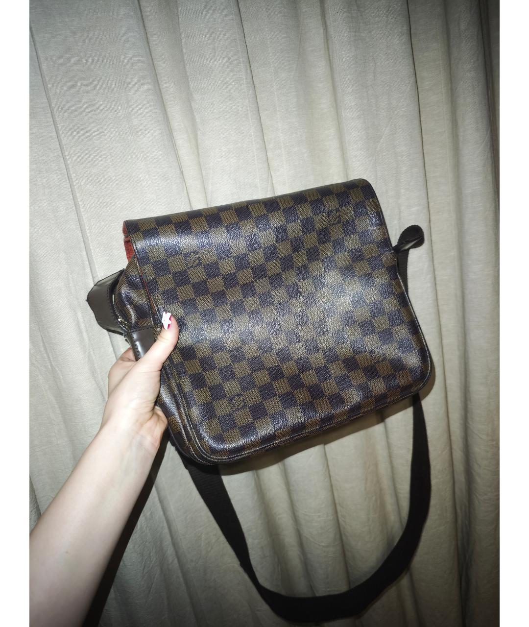 LOUIS VUITTON Коричневая сумка через плечо, фото 10