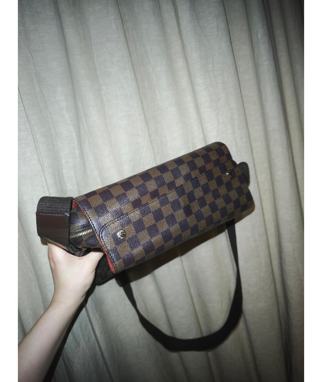LOUIS VUITTON Коричневая сумка через плечо, фото 6