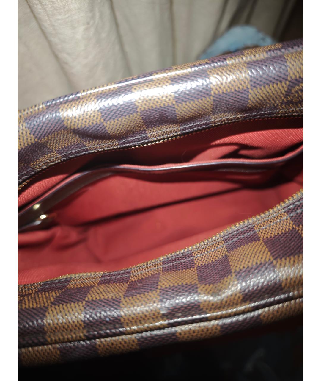 LOUIS VUITTON Коричневая сумка через плечо, фото 3