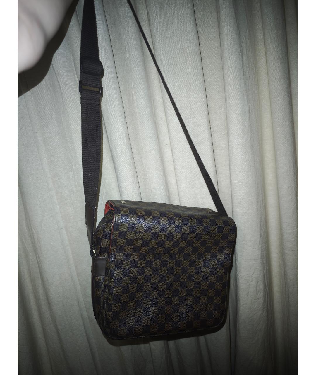 LOUIS VUITTON Коричневая сумка через плечо, фото 2