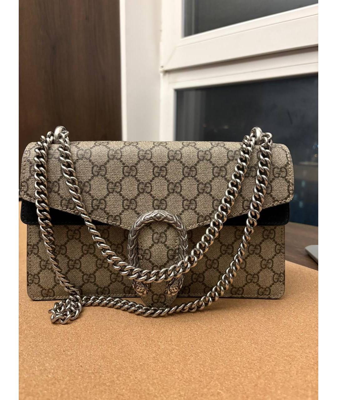 GUCCI Черная сумка через плечо, фото 7