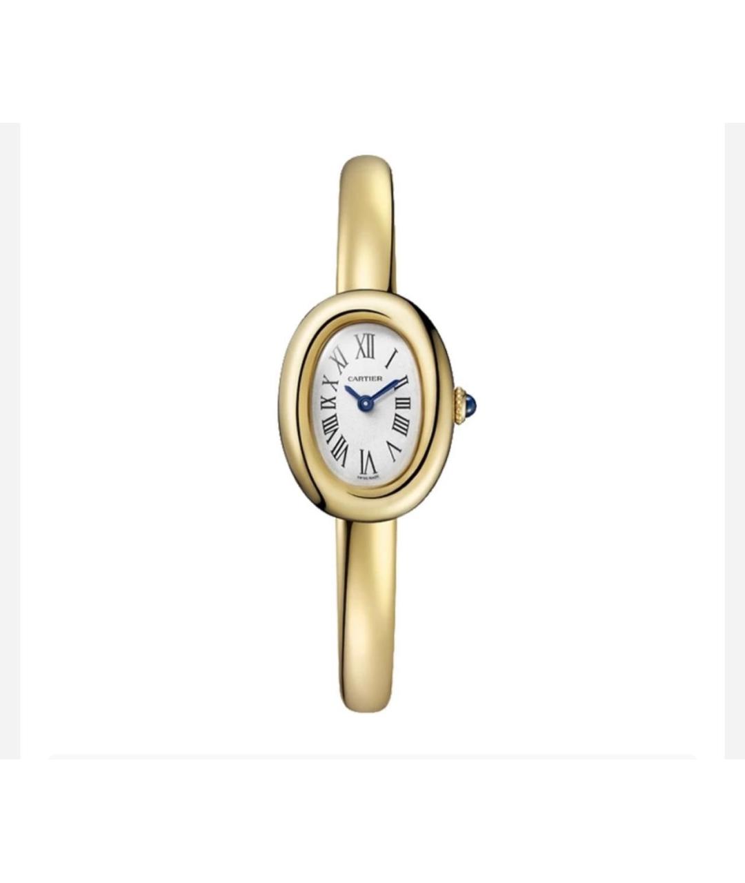 CARTIER Золотые часы из желтого золота, фото 4