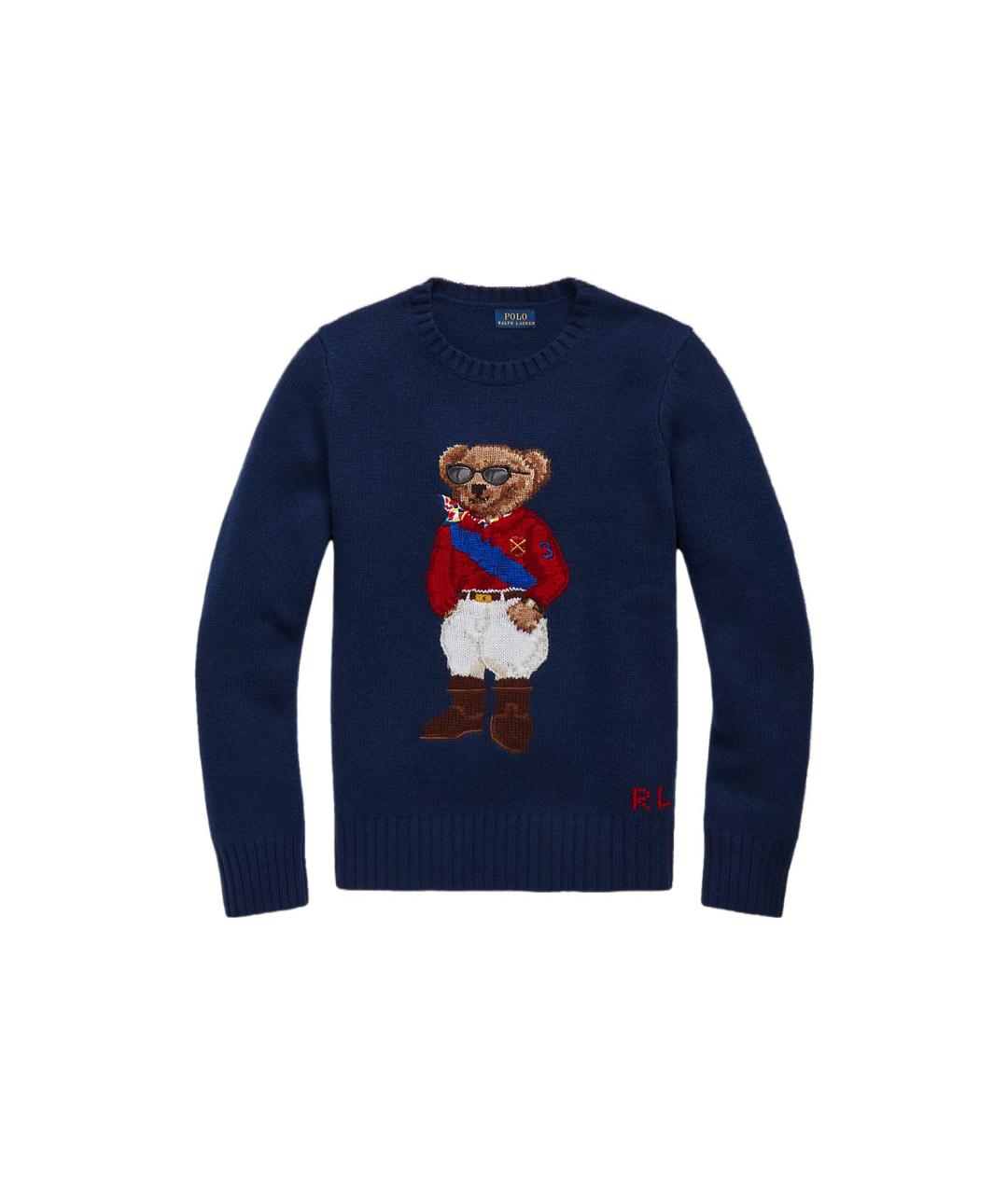 POLO RALPH LAUREN Темно-синий джемпер / свитер, фото 6