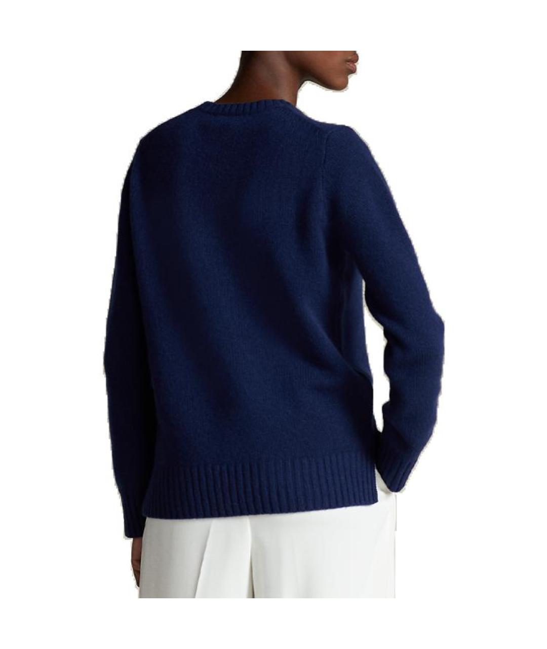 POLO RALPH LAUREN Темно-синий джемпер / свитер, фото 4