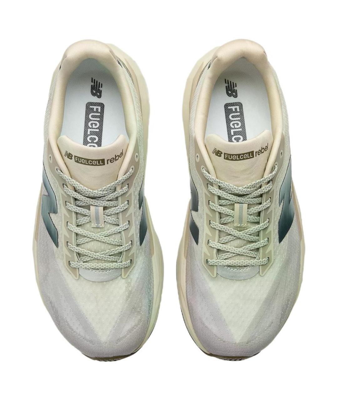 NEW BALANCE Бежевые низкие кроссовки / кеды, фото 4
