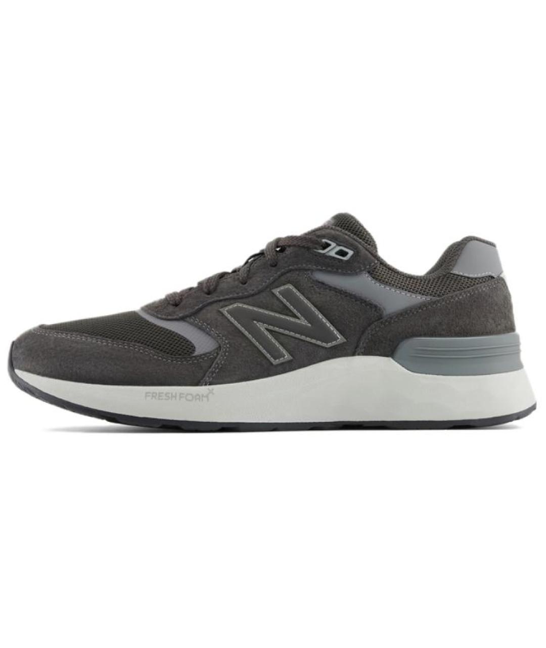 NEW BALANCE Серые низкие кроссовки / кеды, фото 2